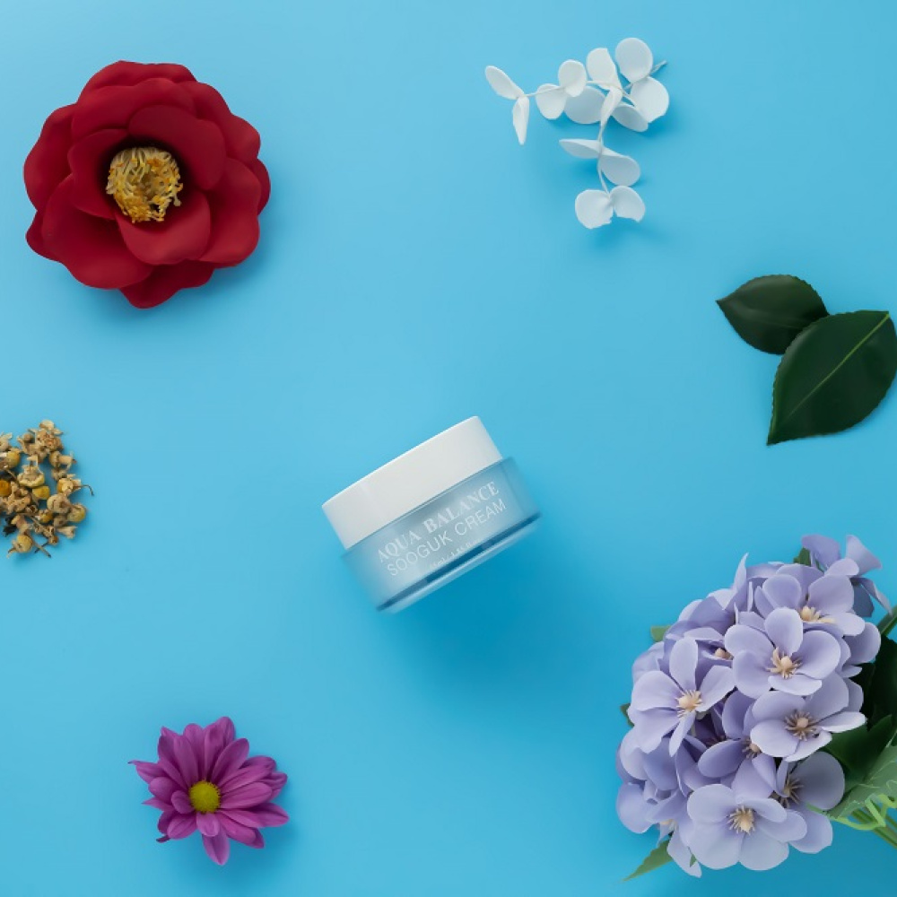 제주수 아쿠아 밸런스 수국크림 55ml