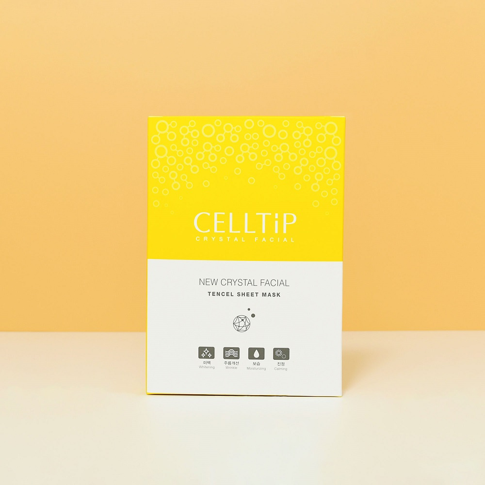 셀팁 크리스탈 페이셜 텐셀 마스크팩