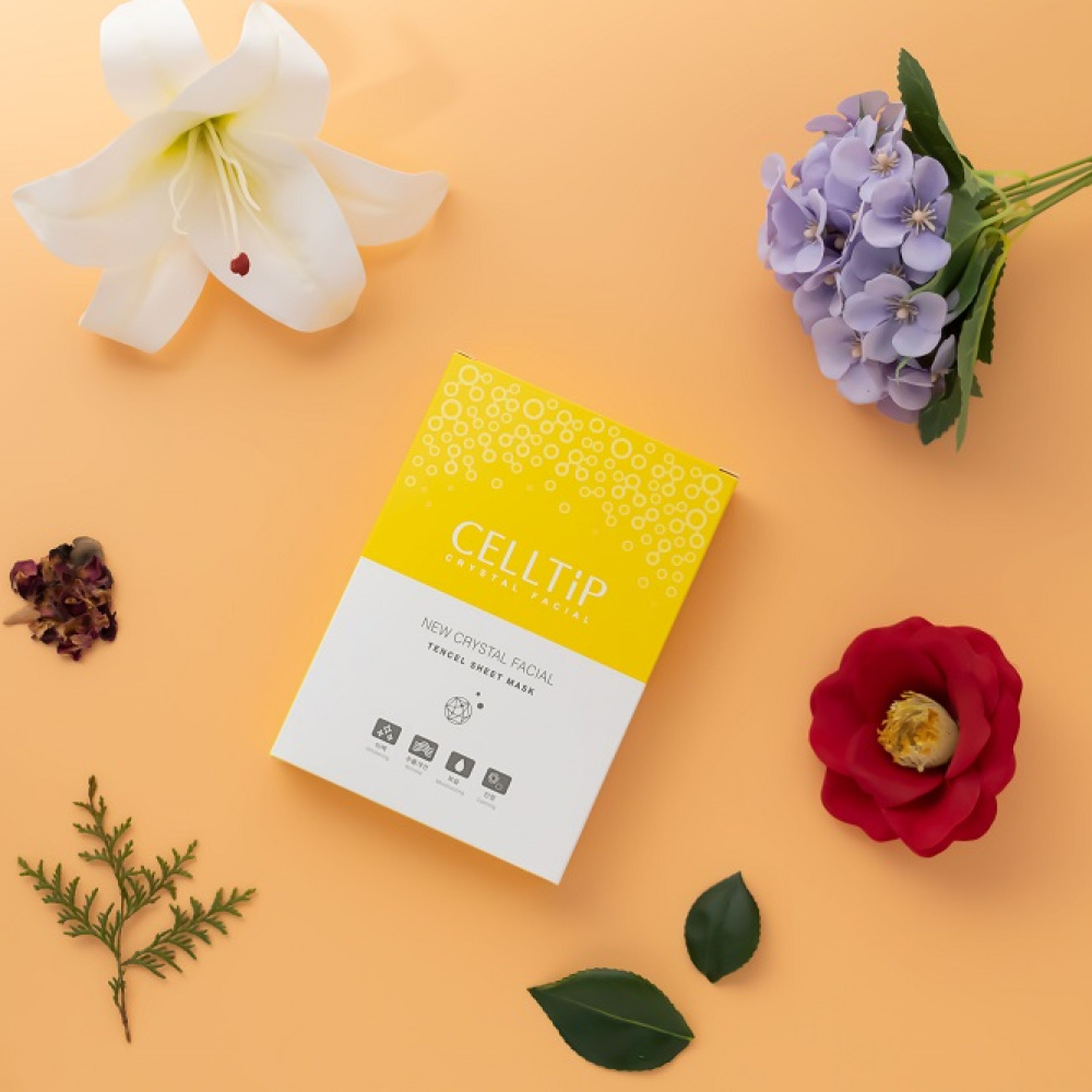 셀팁 크리스탈 페이셜 텐셀 마스크팩
