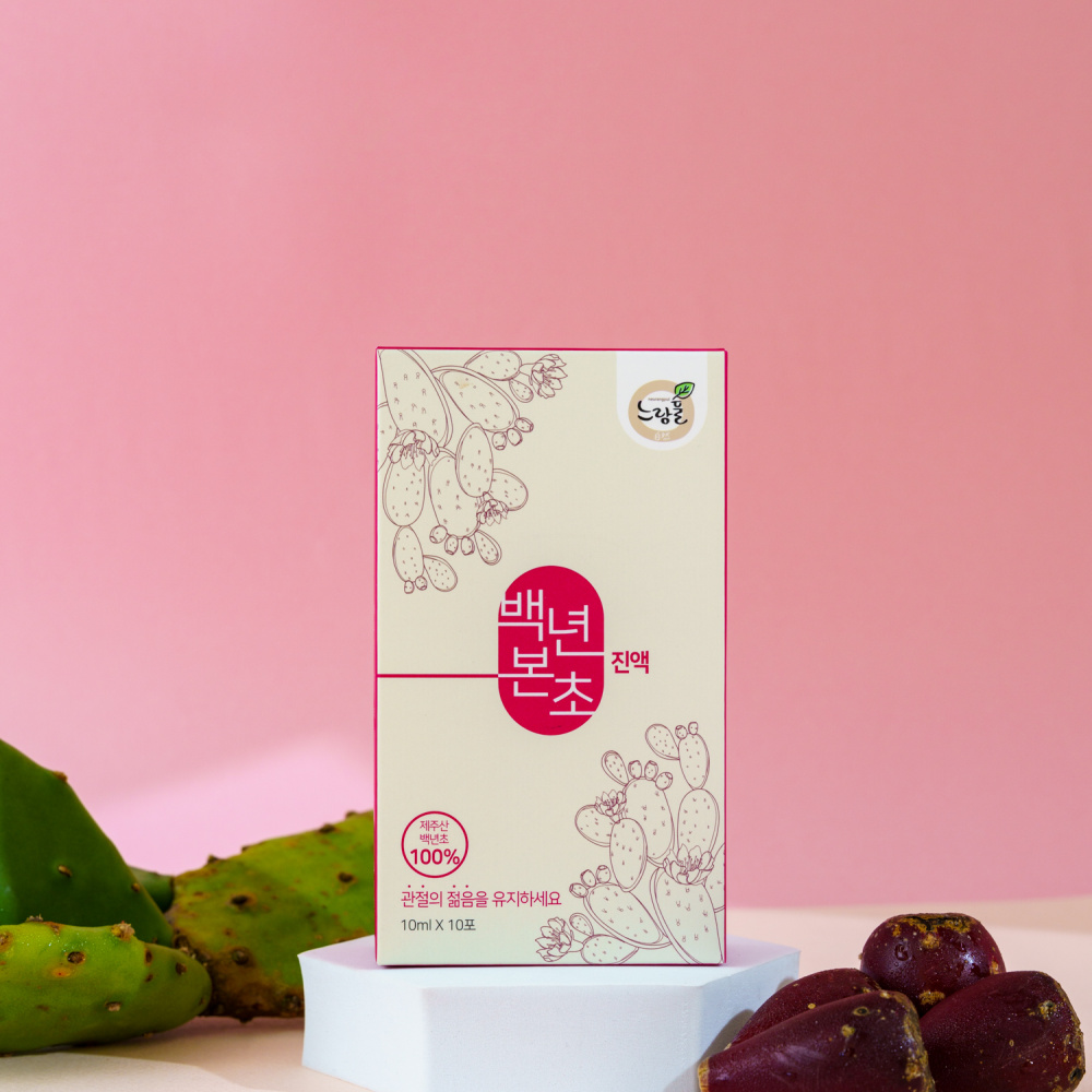 제주 백년초 진액 백년본초 즙 1box