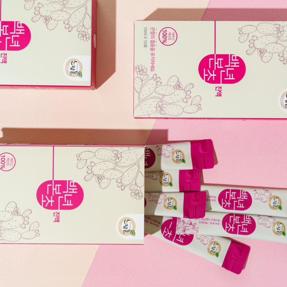 제주 백년초 진액 백년본초 즙 1box