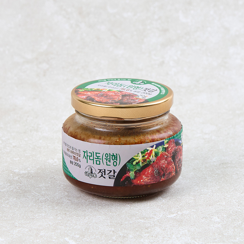 자리돔(원형)젓갈 200g x 2개