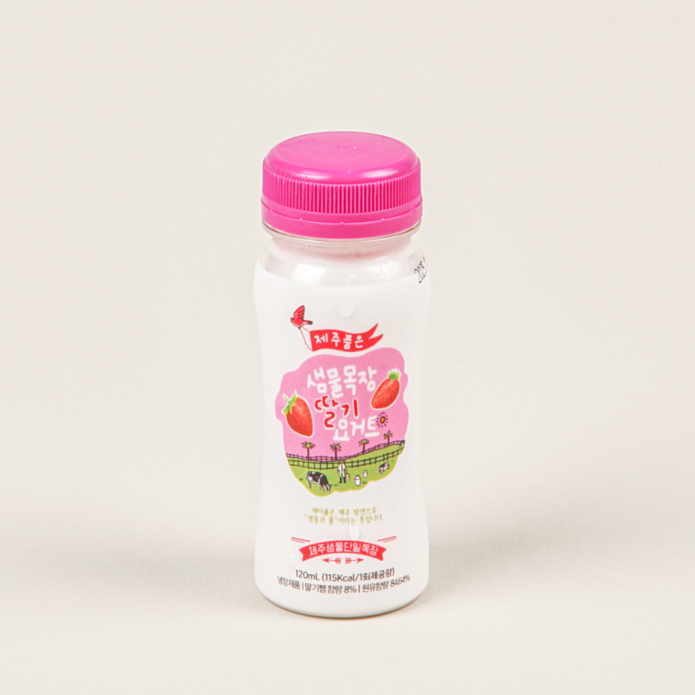 [샘물목장]딸기 요거트 120ml x5