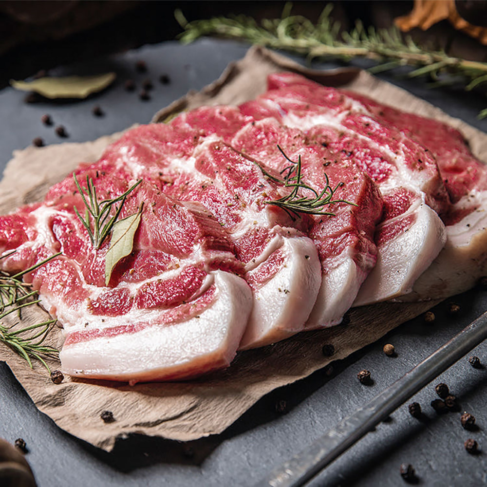 흑돼지 목살(미박) 500g