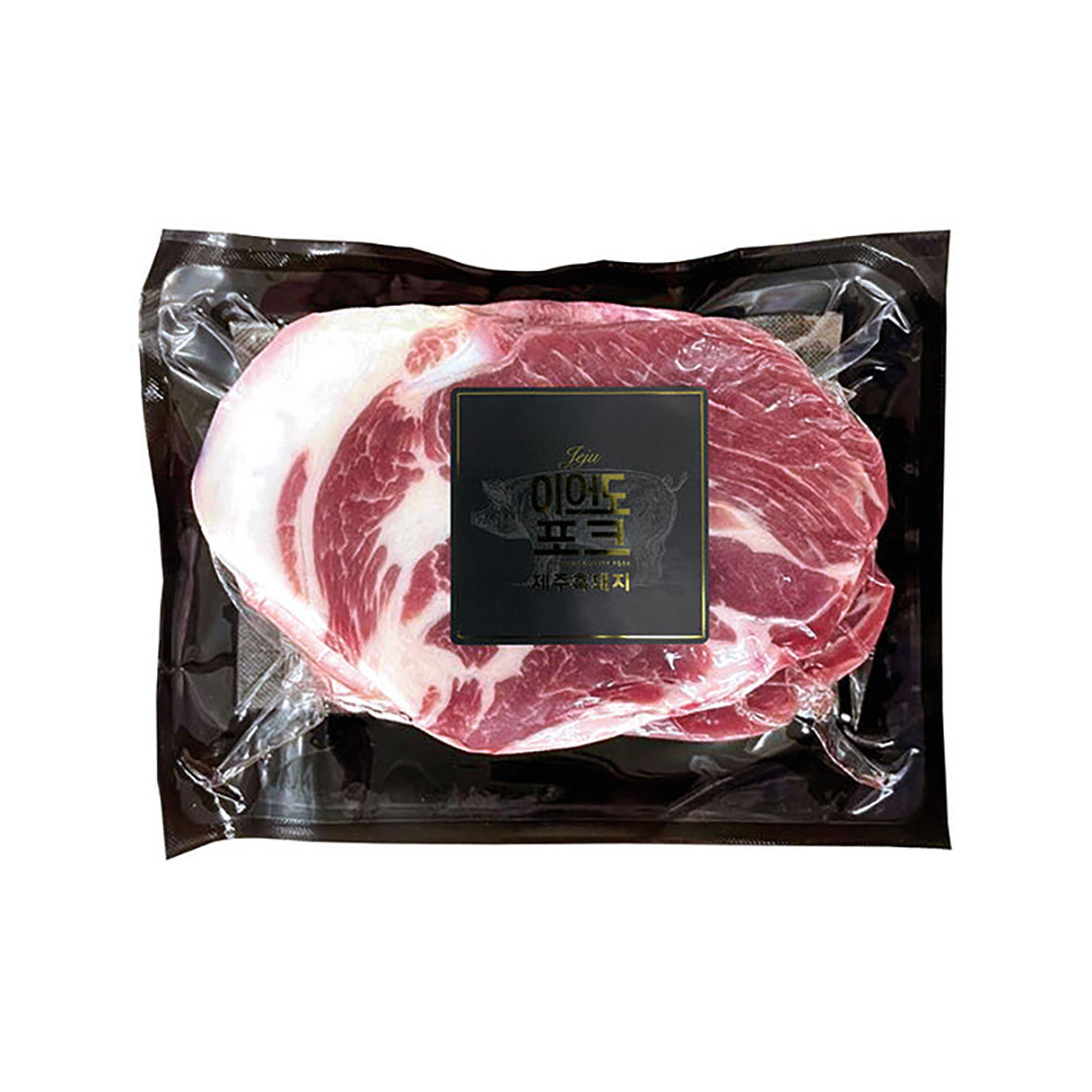 흑돼지 목살(미박) 500g