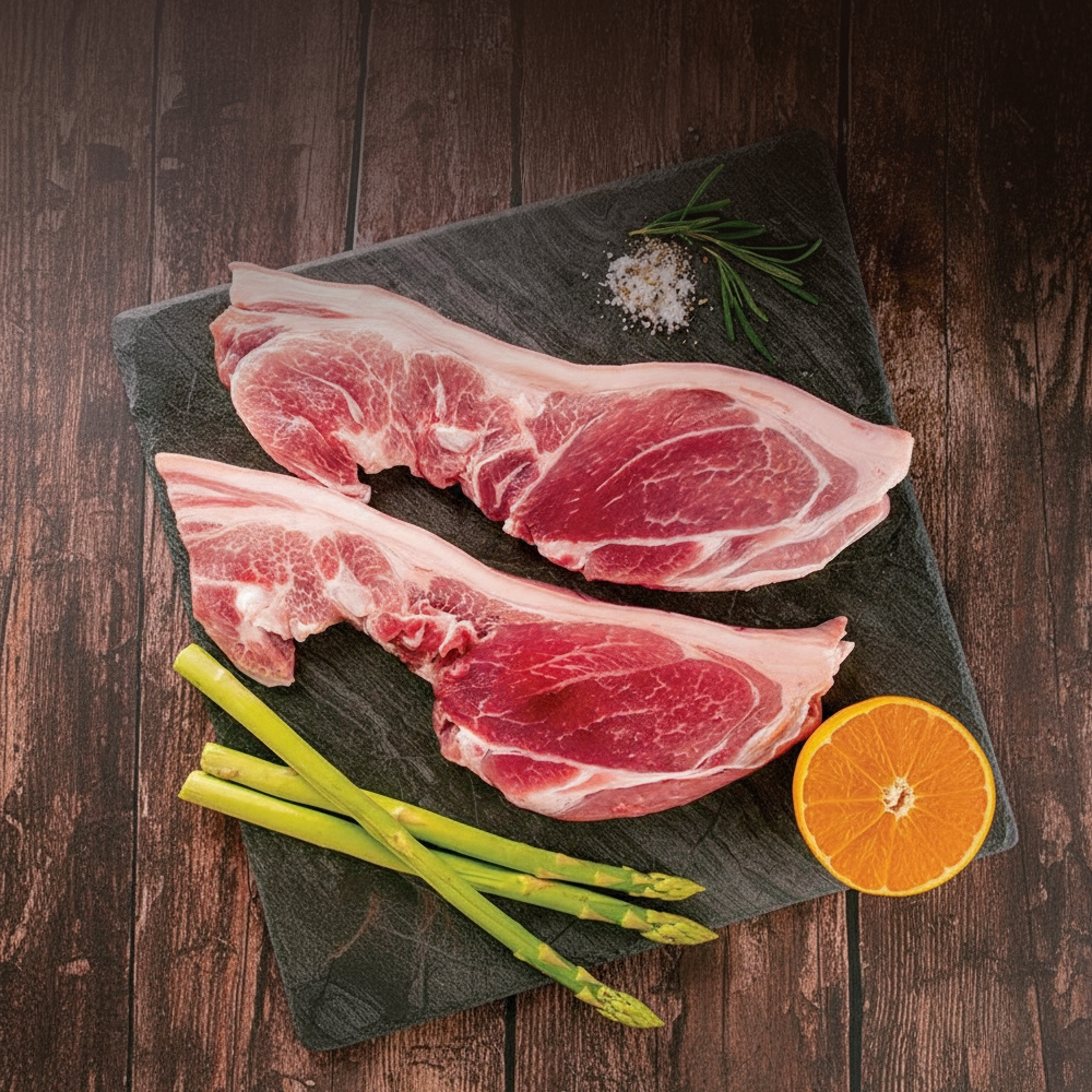 흑돼지 앞다리(미박) 500g