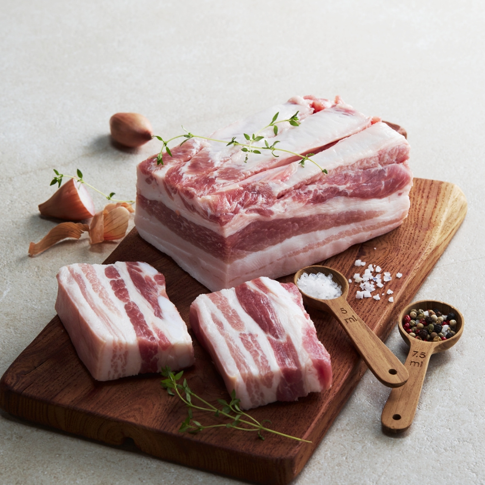 백돼지 오겹살(미박) 500g