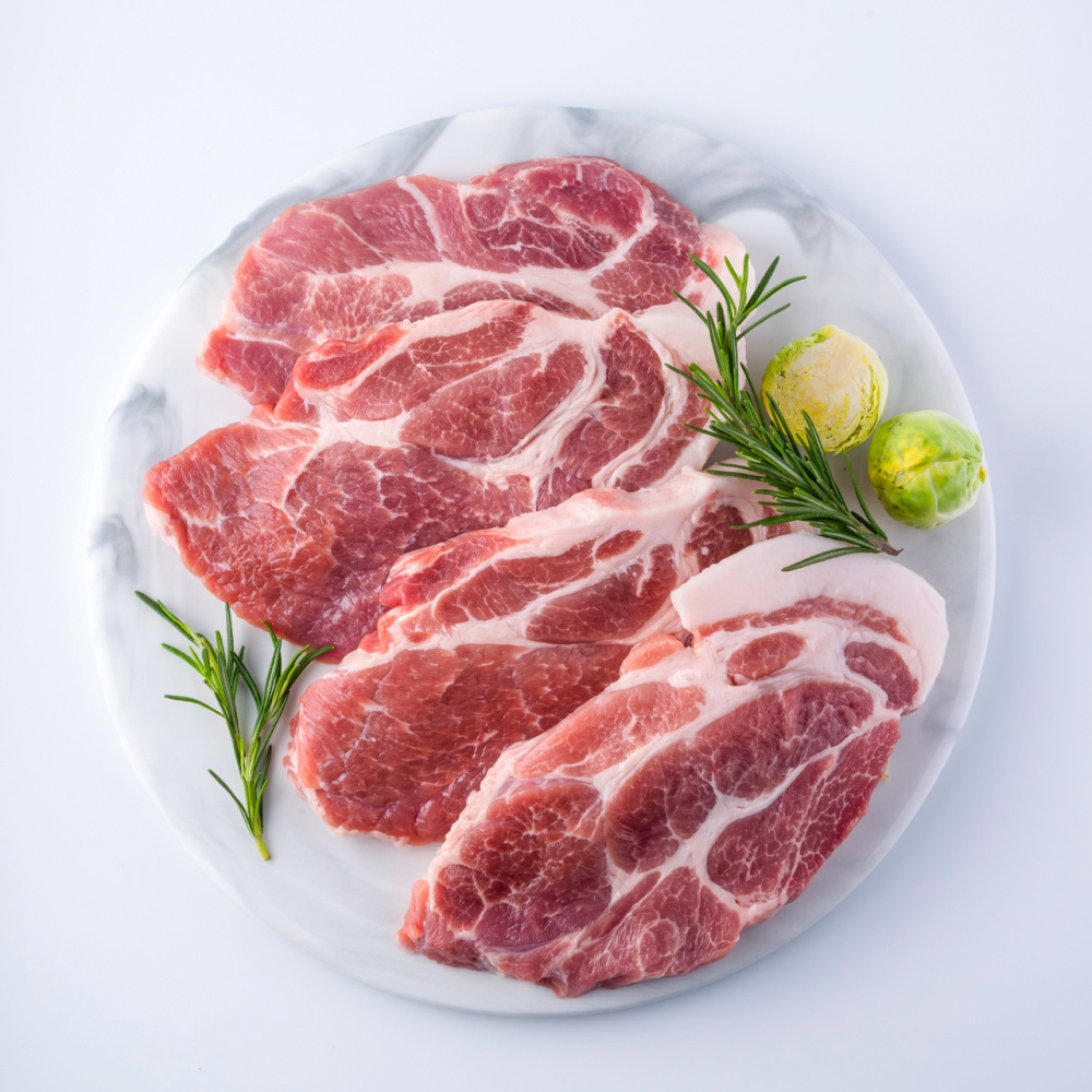 톡톡한 식감으로 맛있는 목살 구이용 1kg <제주도니>