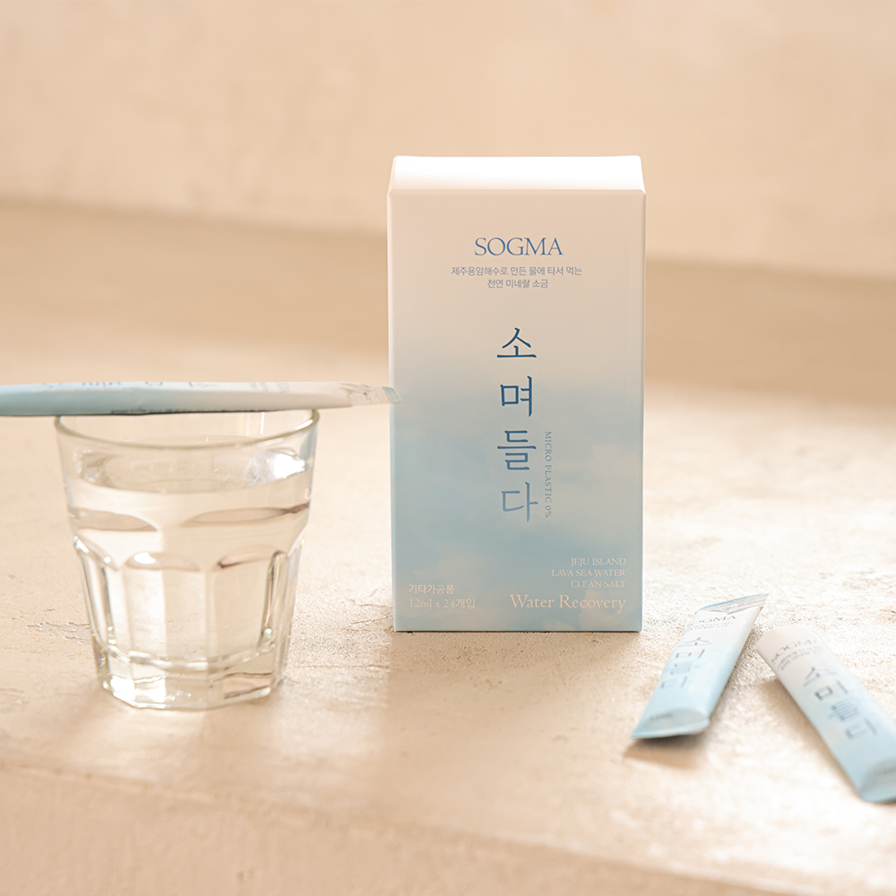 소그마 소며들다 오리지널 물에 타먹는 미네랄 음료 | 액상형 파우치 12ml x 24개입