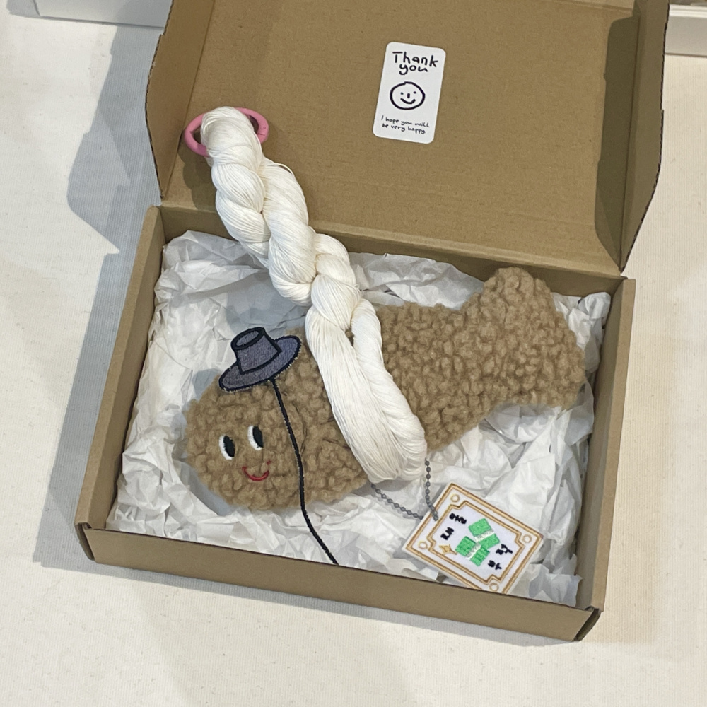 갓 쓴 액막이 명태 - 인테리어용