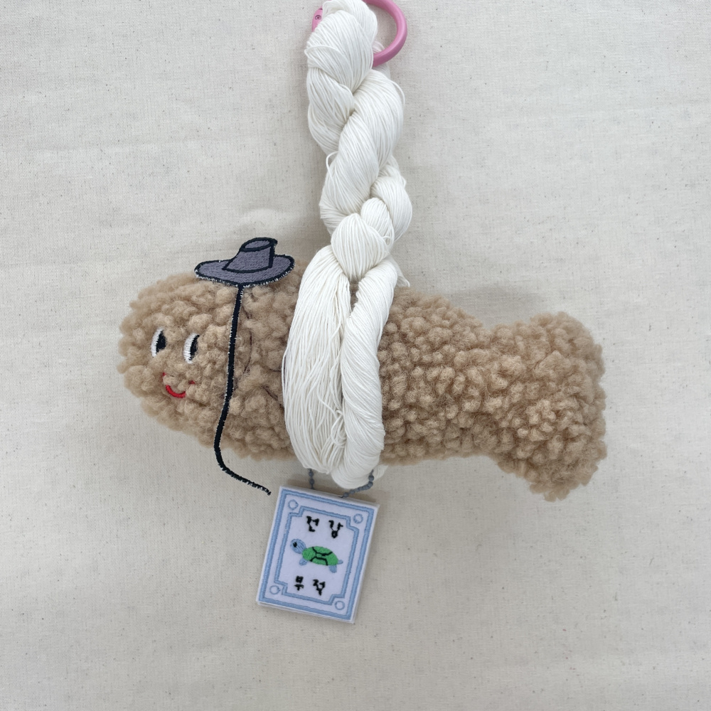 갓 쓴 액막이 명태 - 인테리어용