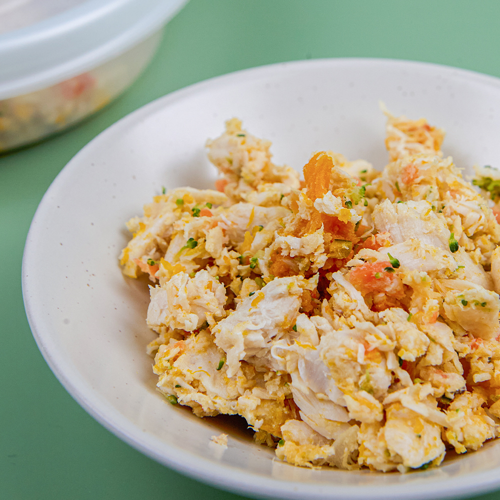 차롱멍밥 수제 건강식 자연식 화식  (연어, 오리, 흙돼지, 닭가슴) 4종 중 택