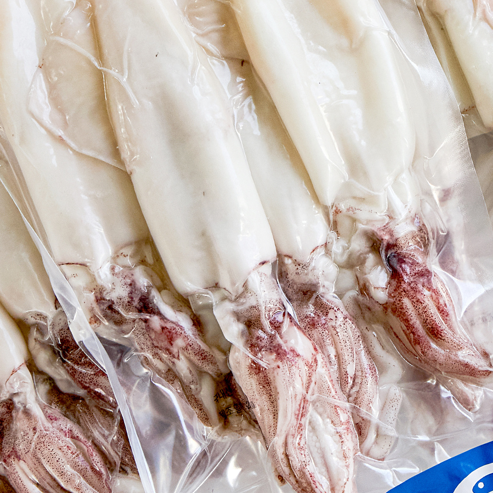 '곱닥해' 제주한치 (손질)1.2kg 3팩 (1팩=5미 내외)