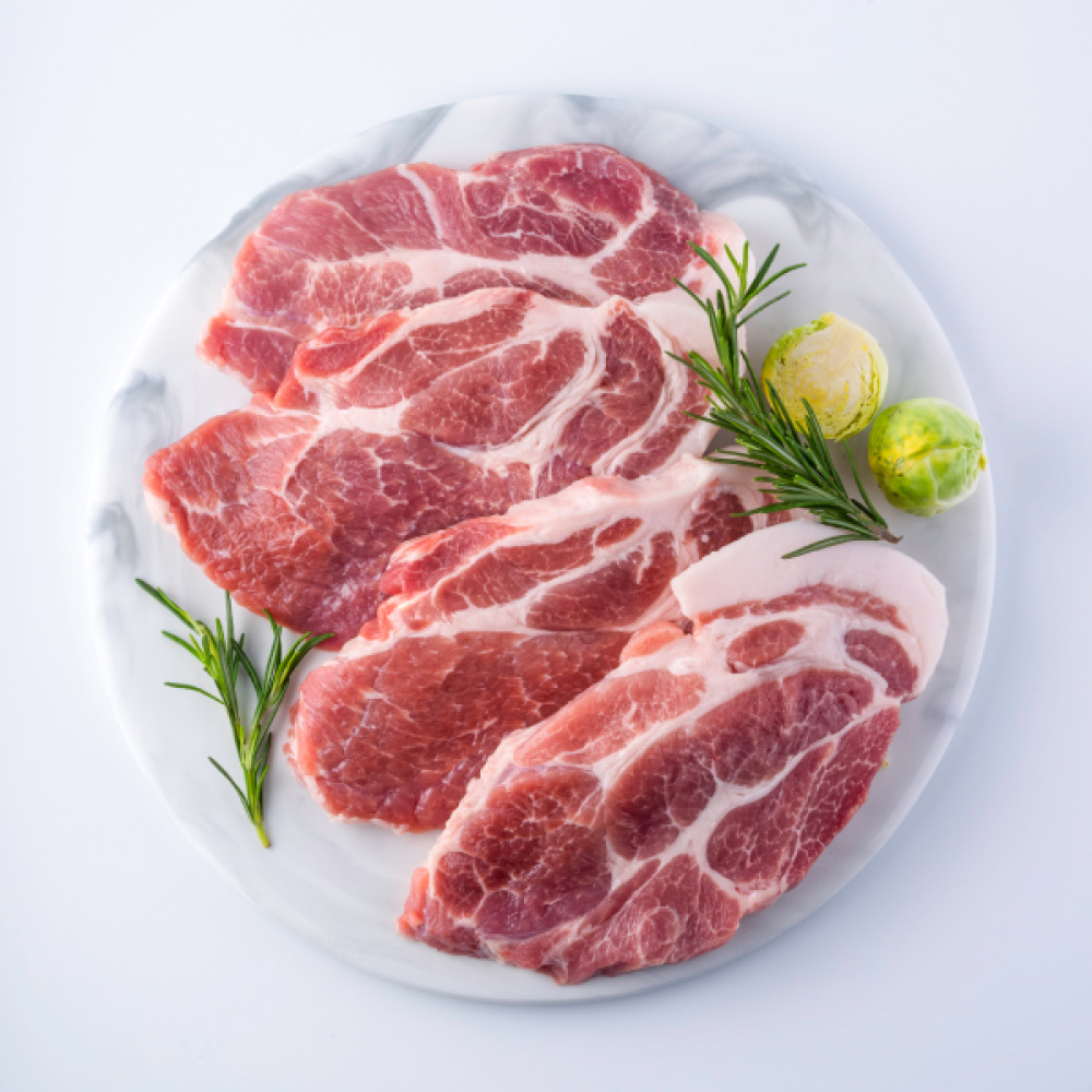 돼지고기 삼겹살 1kg 구이용 목살 앞다리 수육 자투리 세트 2kg