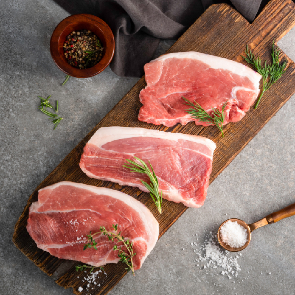 돼지고기 삼겹살 1kg 구이용 목살 앞다리 수육 자투리 세트 2kg