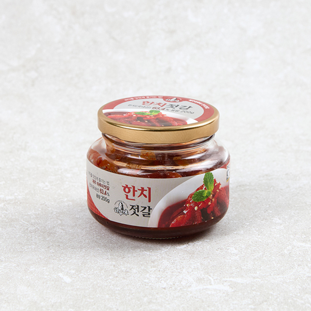 제주 한치젓갈 200g 프리미엄 수산젓갈 전복 성게알 한치 자리돔 갈치 꽃멸치 16종 옵션