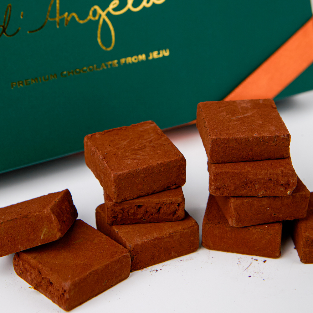 안젤라 초코라또 세컨도 생 초콜릿 장미 백년초 다크초콜릿 파베초콜릿 제주 수제초콜릿