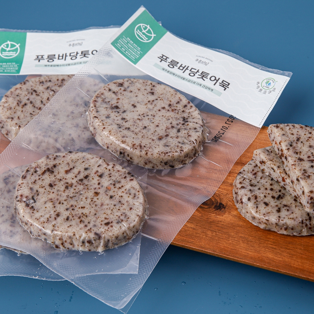 제주 톳이 살아있는 톳어묵 2개입 수제 해초어묵