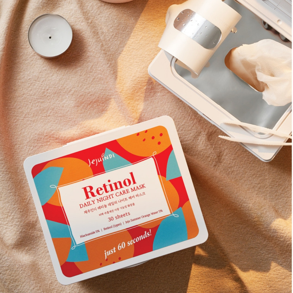 비타민 씨 데일리 모닝 케어 마스크 레티놀 데일리 나이트 케어 30sheets 1통