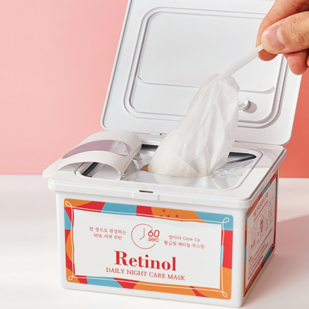 비타민 씨 데일리 모닝 케어 마스크 레티놀 데일리 나이트 케어 30sheets 1통