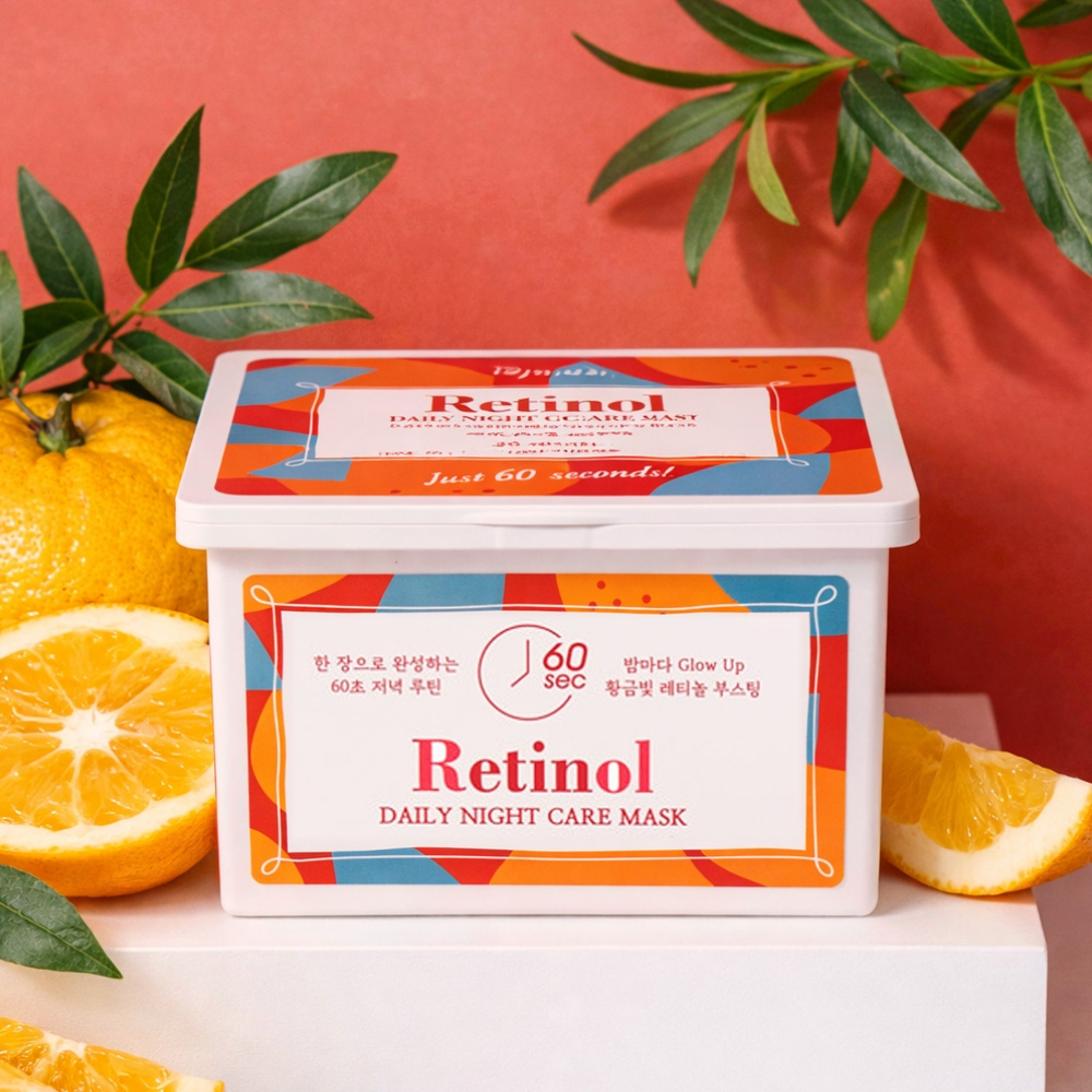 비타민 씨 데일리 모닝 케어 마스크 레티놀 데일리 나이트 케어 30sheets 1통