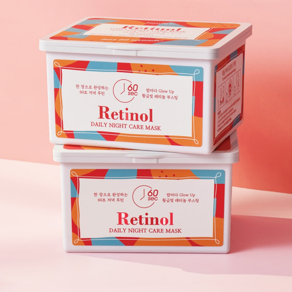 비타민 씨 데일리 모닝 케어 마스크 레티놀 데일리 나이트 케어 30sheets 1통