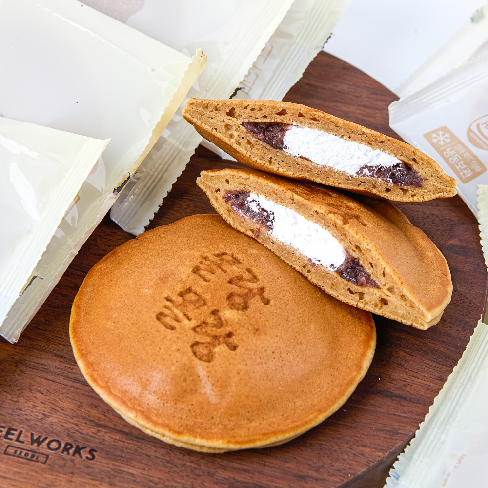 제주 찰보리케이크 10개 20개 30개 생크림 팥 선물용