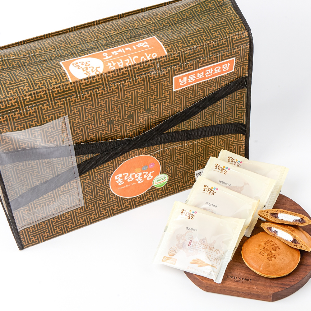 제주 찰보리케이크 10개 20개 30개 생크림 팥 선물용