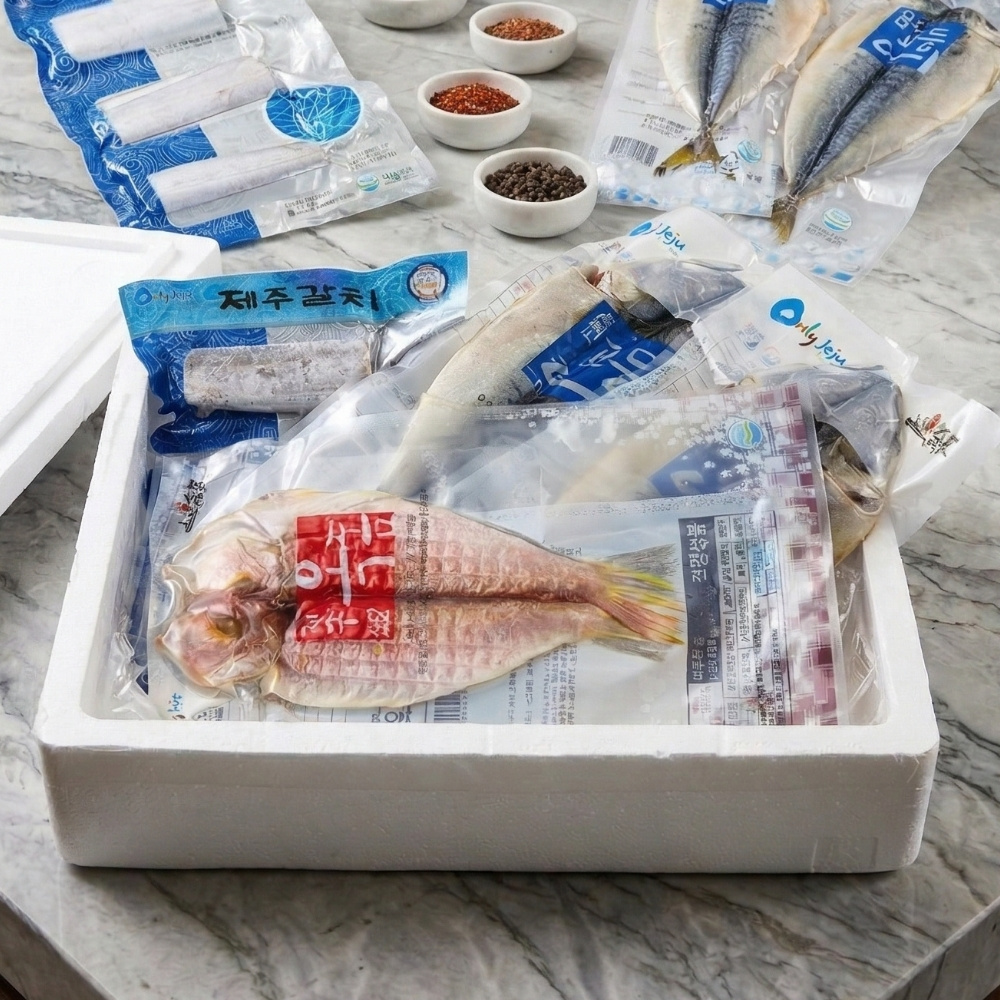 제주 갈치 옥돔 고등어 세트 혼합 생선구이 갈옥고세트