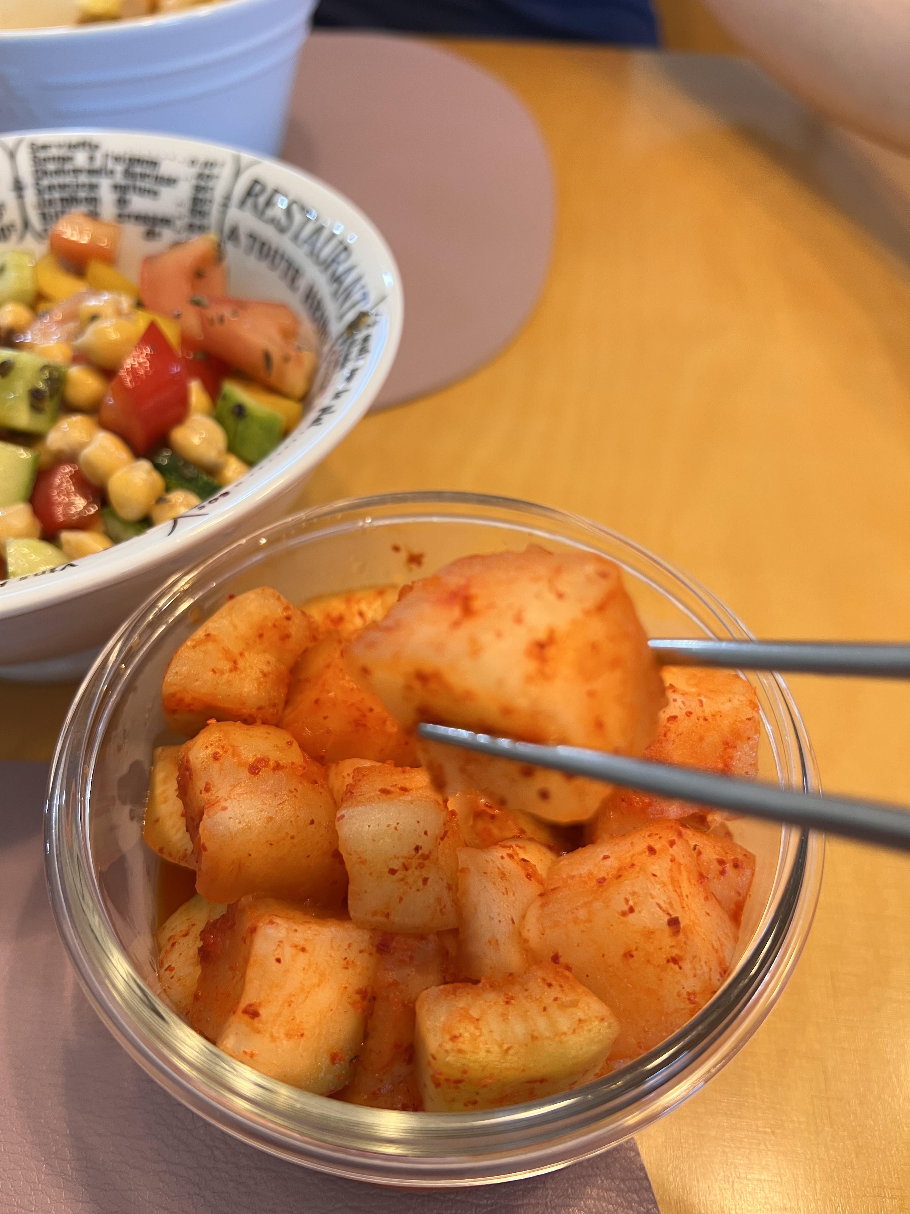 밥반찬 제주 깍두기 3kg  아삭한 무 김치 아이들도 먹을수 있는 맵지 않...