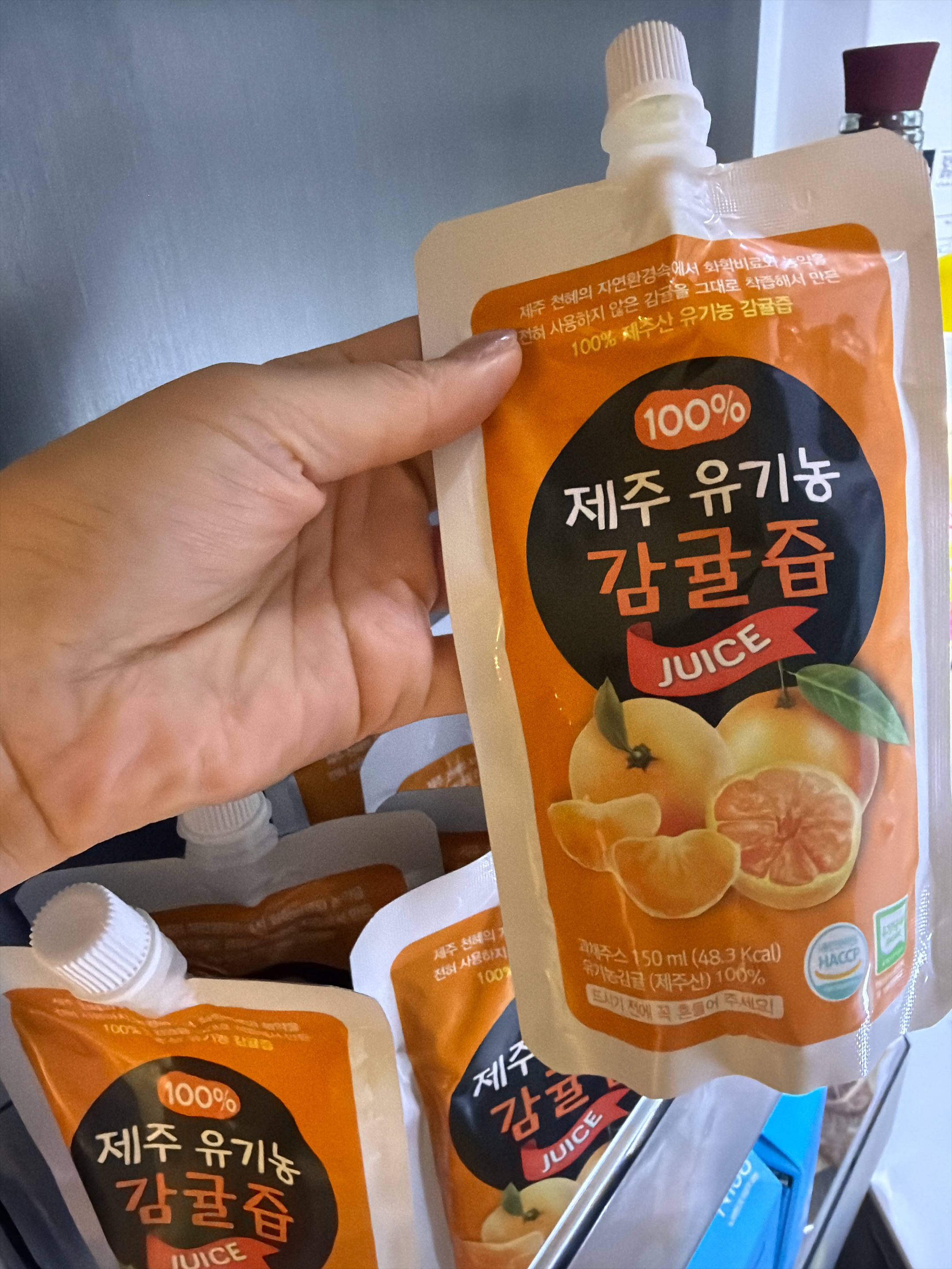 고객요청 2차 30박스! [귤의정원 바령] 제주 100% 유기농 감귤즙 150ml ...